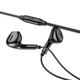 Наушники BOROFONE BM71 Light song universal earphones with mic Black - изображение 2