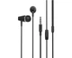 Навушники HOCO M34 Honor Music universal earphones з мікрофоном (3.5 мм mini-Jack) Чорні - зображення 2