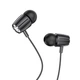 Навушники HOCO M88 Graceful universal earphones with mic Black - зображення 1