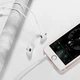 Проводные Наушники с микрофоном Hoco M101 Crystal joy wire-controlled earphones with microphone White - изображение 7