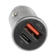 Зарядне автомобільне XO CC25 (PD/18W+1USB/QC3.0) Чорний - изображение 3
