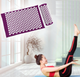 Килимок ортопедичний масажний Фіолетовий Acupressure mat з подушкою Іплікатор Кузнєцова - зображення 5