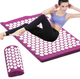 Килимок ортопедичний масажний Фіолетовий Acupressure mat з подушкою Іплікатор Кузнєцова - зображення 7