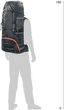 Рюкзак Ferrino XMT 80+10 л Black/Orange (926454) - изображение 11
