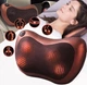 Улучшенная роликовая подушка для массажа с подогревом для шеи, тела Massage Pillow - изображение 1