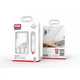 Сетевое зарядное устройство XO L97 A+C dual port Home charger with Type-c cable (NB103) White - изображение 2