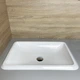Раковина, умывальник врезной, искусственный камень Adamant PLAIN Classic White - изображение 5