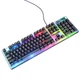 Ігрова провідна клавіатура + мишка 2 в 1 Gaming Combo HOCO Luminous RGB GM18 RU/ENG розкладка - зображення 3