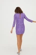 Плаття H&M 0657731 36 S Фіолетове - зображення 3