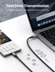 Кабель Ugreen US316 USB Type-C to USB Type-C 100W Fast Charge Cable Aluminum Case with Braided 3 м Black (UGR-90120) - изображение 5