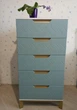 Комод 1200 Swan 600x1200x500 голубая лагуна (GA105050102) - изображение 3
