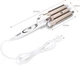 Плойка потрійна Kemei KM-1010 Hair Curlers 45 Вт(IS33) - зображення 1
