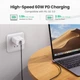 Кабель UGREEN US323 USB-C 90˚ to USB-C 90˚ 60W QC3.0 PD3.0 3A 2m Black (70531) - изображение 4