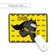 Килимок для мишки з оверлоком Амонг Ас Бетмен (Among Us Batman) (5962-2430-XL) XL - зображення 1