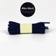 Шнурки у смужку для взуття Fastlaces TW-3 Blue Black 150 см - зображення 1