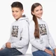 Детский худи БТС (BTS) Светло-серый меланж (9298-3275) 164 см - изображение 5