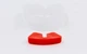 Капа боксерська двощелепна доросла Zelart 4501 Clear-Red - зображення 5