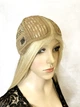 Парик на сетке PoliLy Lace Wig Super Straight тон 16A-613F длинный пшеничный 100 см термостойкое волокно - изображение 9