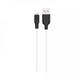Кабель Hoco X21 Plus Silicone Lightning 1 m black/white - изображение 2