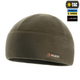 Шапка тактична зимова тепла M-Tac Watch Cap фліс Light Polarteс XL оливковий (SK-40562048-XL) - зображення 3