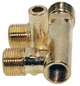 Коллектор компрессора Forte 1/4*3/8*3/8*19мм, арт.комп449 - изображение 2