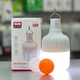 Лампа-ліхтар для кемпінгу акумуляторна LED Lamp 1200mAh автономна світлодіодна з трьома режимами роботи та гаком XO YH04 White - зображення 1