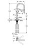 Змішувач для кухні з гнучким виливом Grohe Essence New (30294000) - изображение 4