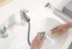 Змішувач для раковини з висувним виливом Grohe Eurosmart New (23976003) - зображення 8