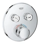 Термостат прихованого монтажу на 2 споживачі Grohe Grohtherm SmartControl (29119000) - зображення 3