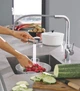 Смеситель для кухни с выдвижным изливом Grohe Essence (30270000) - изображение 7