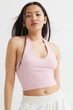 Топ H&M 061059322_pink M Рожевий - зображення 1