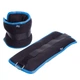 Утяжелители для ног и рук U-Power 2 х 2 кг Black Blue (U23016) - изображение 1