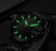 Мужские часы Tevise T814 Silver Black (1044) - изображение 4