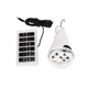 Лампа светодиодная аккумуляторная VHG CL-028 с солнечной панелью 10Вт 5600K 6В Led Solar Emergency Bulb - изображение 1