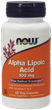 Альфа-ліпоєва кислота NOW Foods (Alpha Lipoic Acid) 100 мг 60 капсул NOW03040 - зображення 1