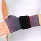 Бандаж еластичний на зап'ястя на ліву руку з металевою пластиною Orthopoint REF-722 трикотажний Розмір M (REF-722-SOL-M) - зображення 1
