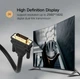 Кабель Ugreen DV101 DVI (24+1) Male to Male Cable Gold Plated 3m Black (11607) - зображення 3