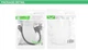Адаптер Ugreen DVI Male to HDMI Female Adapter Cable 22 см Black (20118) - зображення 6