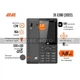 Мобільний телефон 2E E280 2022 Dual SIM Black - изображение 2