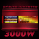 Перетворювач напруги Power Inverter 3000/6000 Ватт інвертор 3000W/6000W з модифікованим синусом автомобільний інвертор 3 кВт - зображення 2