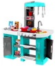 Игровой набор детская кухня Kitchen Set с крана течет вода, со звуком и светом 922-46 на 53 предмета (Бирюза) - изображение 2