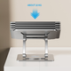 Подставка для ноутбука VHG LS652 складная поворотная 360°C Rotatable Laptop Stand Silver - изображение 5