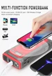 Пуско-зарядний пристрій VHG A38 12000 mАч Wireless QC3.0+PD18W Car Jump Starter Red - изображение 4