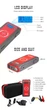 Пуско-зарядний пристрій VHG A38 12000 mАч Wireless QC3.0+PD18W Car Jump Starter Red - изображение 6