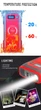 Пуско-зарядний пристрій VHG A38 12000 mАч Wireless QC3.0+PD18W Car Jump Starter Red - изображение 8