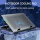 Подставка для ноутбука с охлаждением VHG S30 с RGB-подсветкой Laptop Cooling Pad Grey - изображение 3