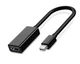 Адаптер-перетворювач Mini Display Port (Thunderbolt) — HDMI чорний - зображення 1