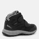 Детские демисезонные ботинки для мальчика Jack Wolfskin Woodland Texapore Mid Vc K 4052591_6069 27 (10) Черный/Серый (4064993482003) - изображение 4