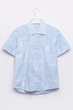 Сорочка дитяча хлопчик блакитна Без бренду 158 см (148505) - зображення 1