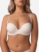 Бюстгальтер с Push-up бесшовный brabrabra Цветной Комфорт SLZ19801225 75A Белый (6907200018733) - изображение 3